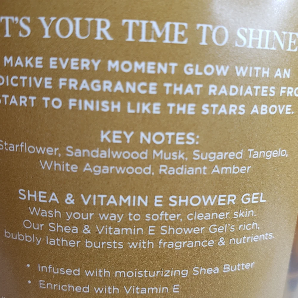 BBW IN THE STARS SHOWER GEL X3